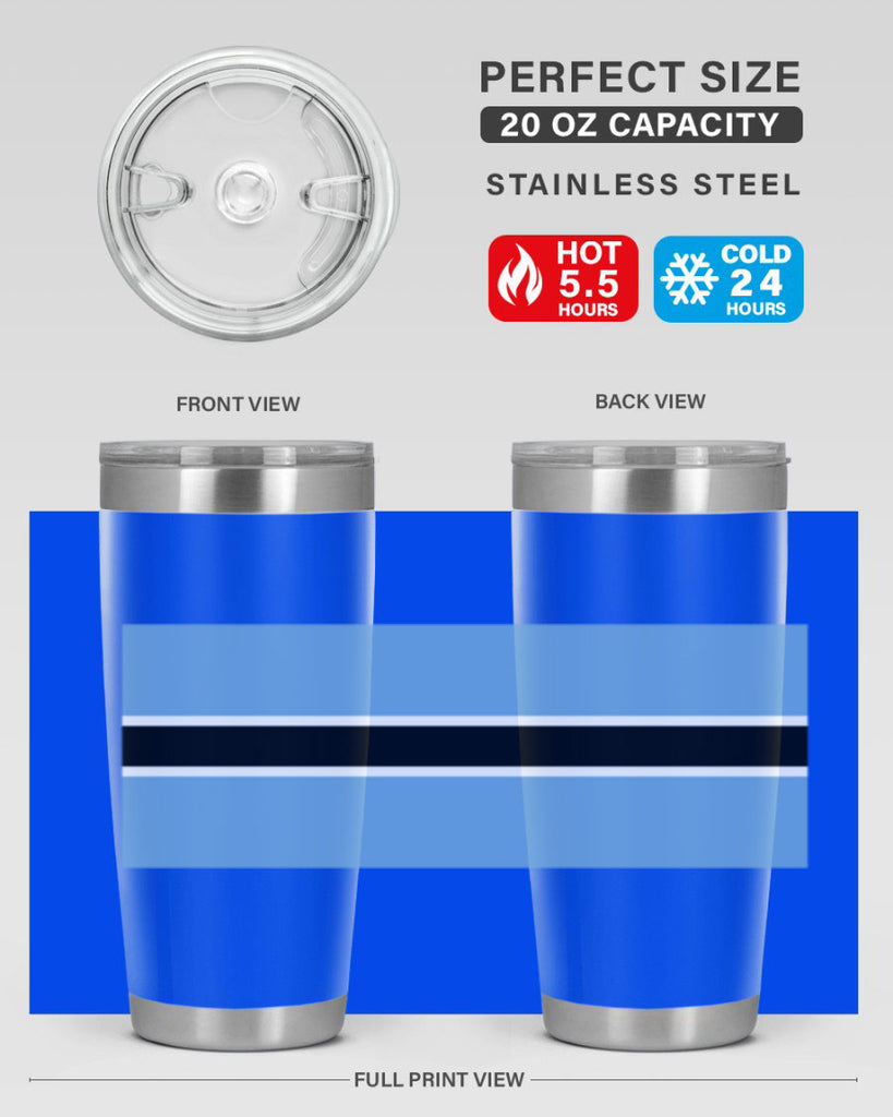 Botswana 175#- world flags- Tumbler