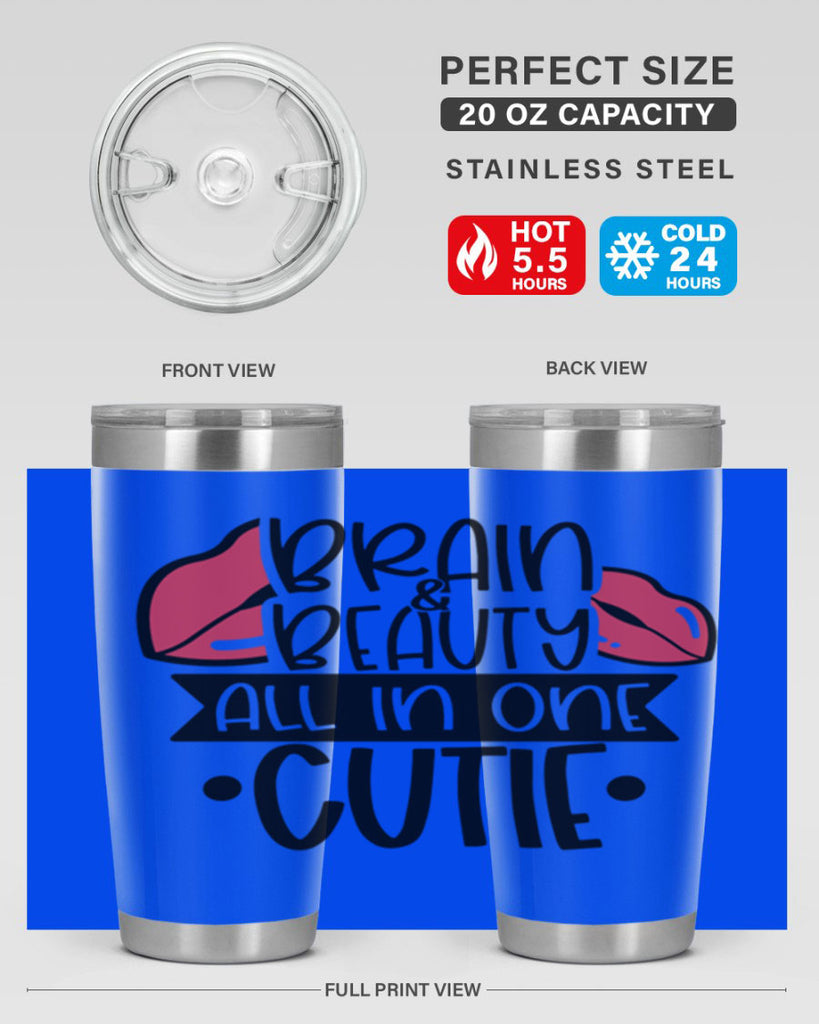 Brain Beauty All In One Cutie Style 127#- make up- Tumbler