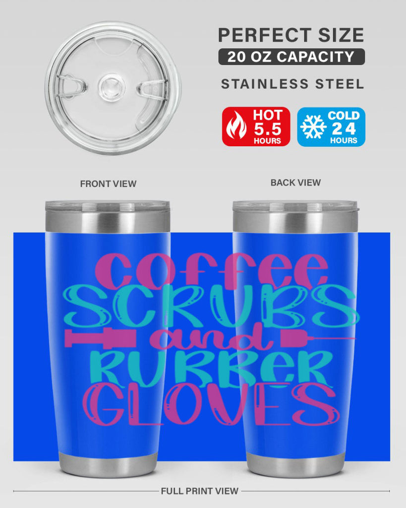 Coffee Scrubs And Rubber Gloves Style Style 210#- nurse- tumbler