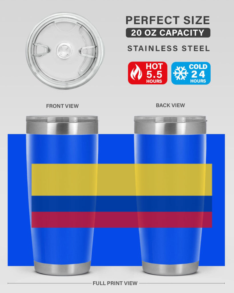 Colombia 161#- world flags- Tumbler