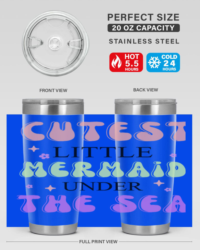 Cutest Little Mermaid Under The 99#- mermaid- Tumbler