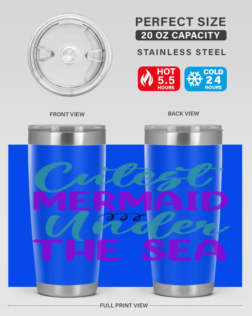 Cutest Mermaid Under The Sea 89#- mermaid- Tumbler