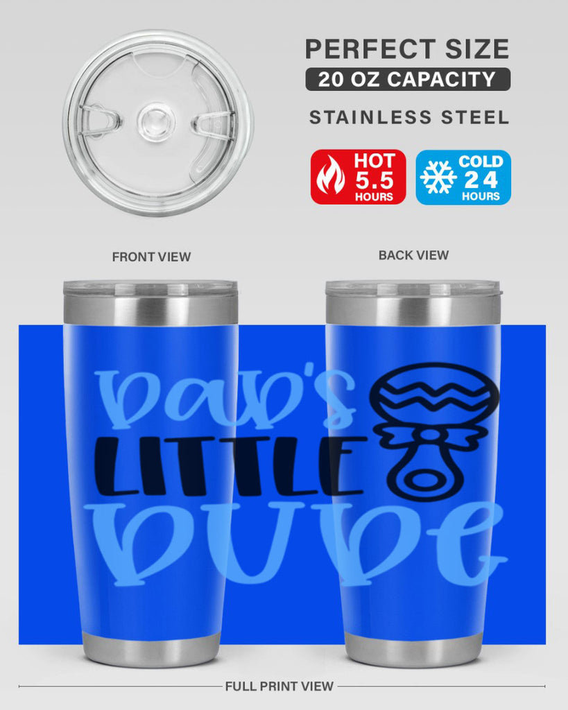 Dads Little Dude Style 102#- baby- tumbler
