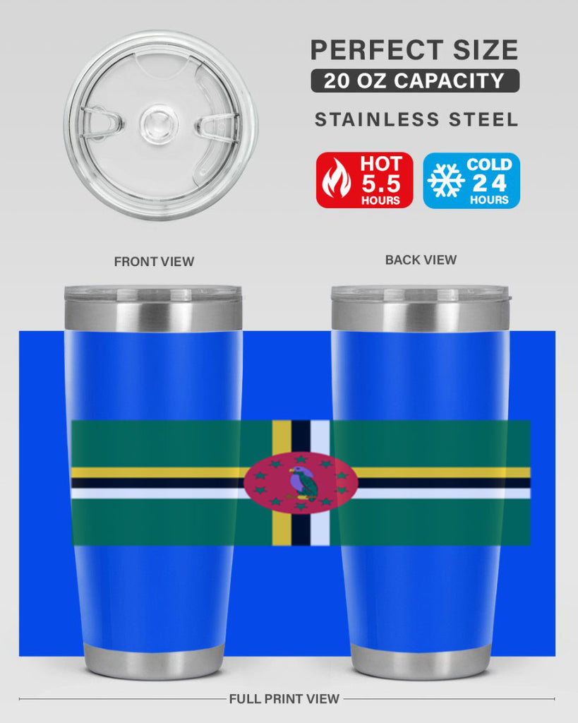 Dominica 149#- world flags- Tumbler