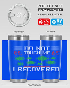 Dont Touch Me I Recovered Style 55#- corona virus- Cotton Tank