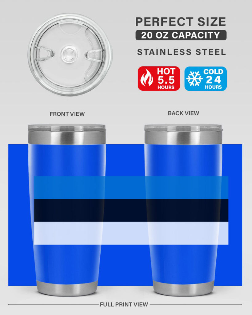 Estonia 142#- world flags- Tumbler