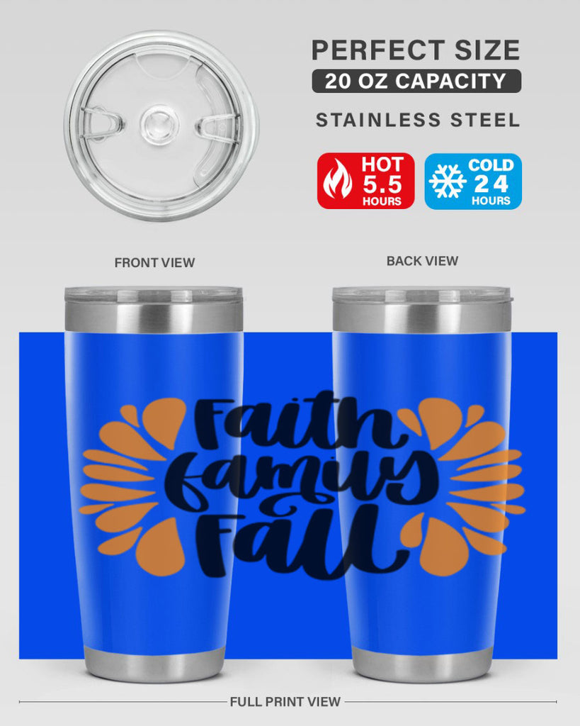 Faith Family Fall 481#- fall- Tumbler