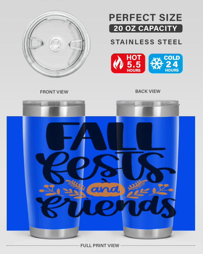 Fall Fests And Friends 484#- fall- Tumbler