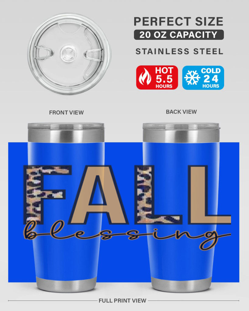 Fall blessing 90#- fall- Tumbler