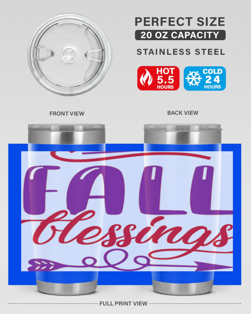 FallBlessingsdesign 146#- fall- Tumbler