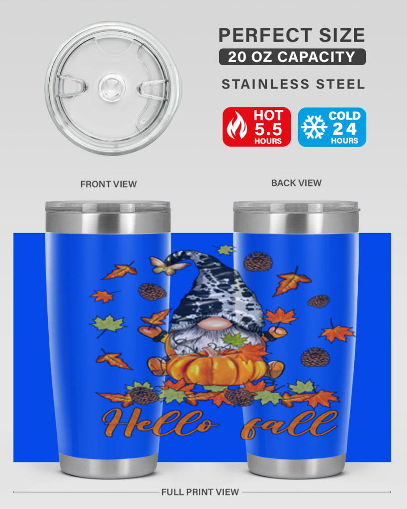 FallGnomeHelloAutumn 150#- fall- Tumbler