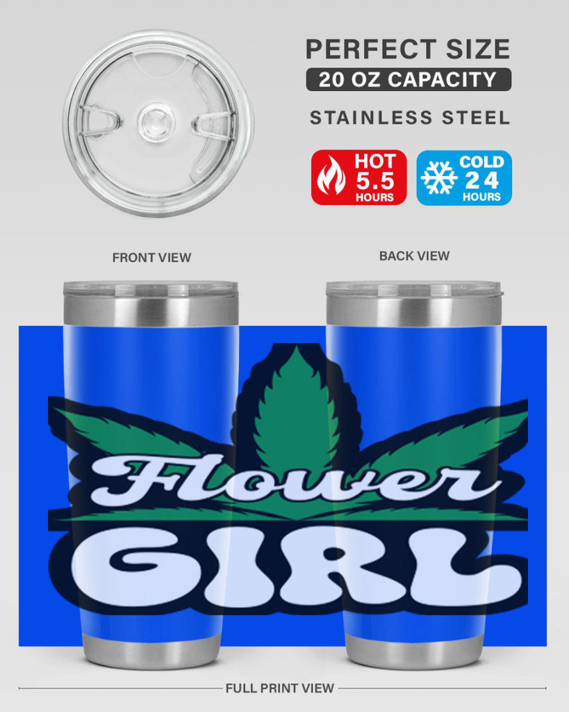 Flower girl 85#- marijuana- Tumbler