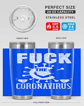 Fuck the CORONAVIRUS Style 39#- corona virus- Cotton Tank