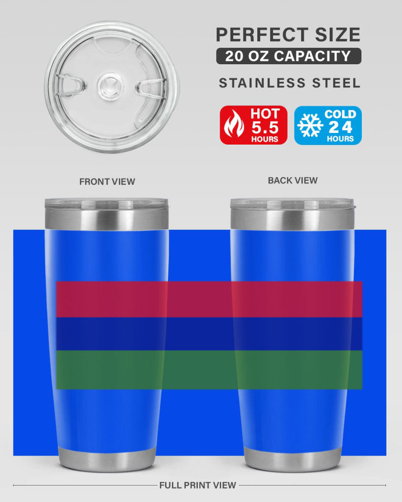 Gambia 135#- world flags- Tumbler