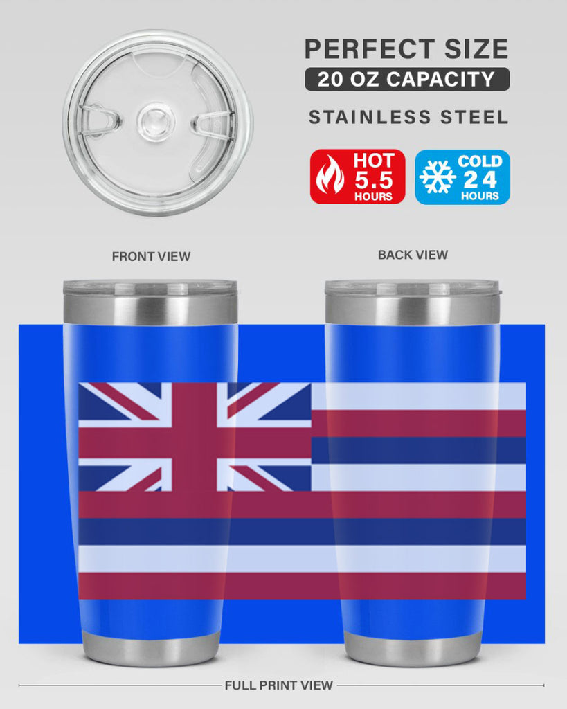 Hawaii 41#- Us Flags- Tumbler