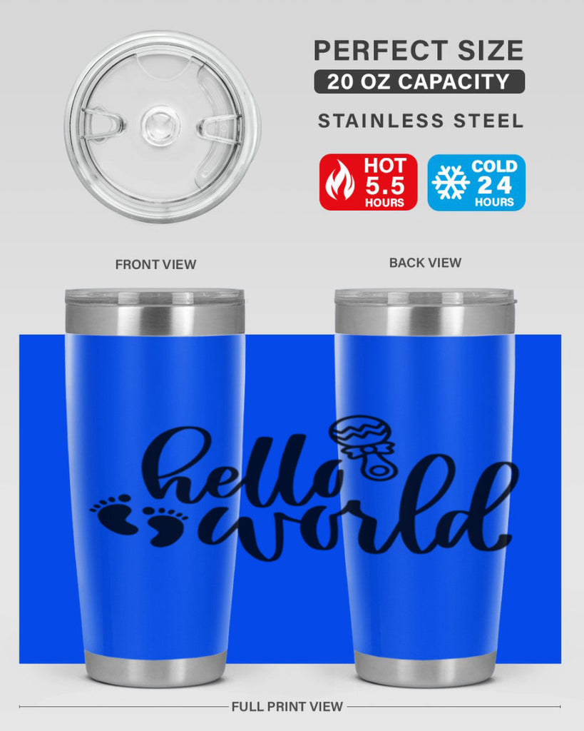 Hello World Style 90#- baby- tumbler