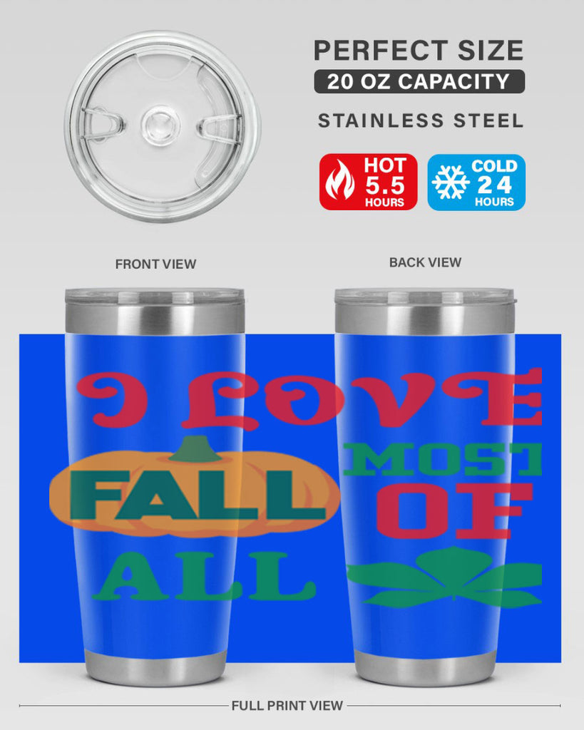 ILOVEFALLMOSTof 346#- fall- Tumbler