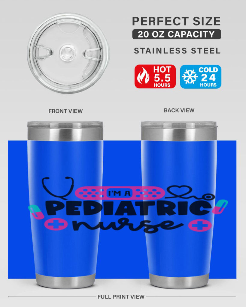 Im A Pediatric Nurse Style Style 154#- nurse- tumbler