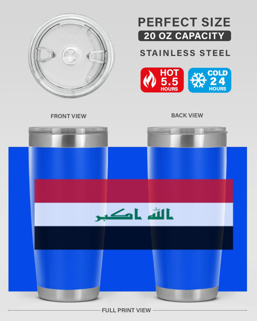 Iraq 118#- world flags- Tumbler