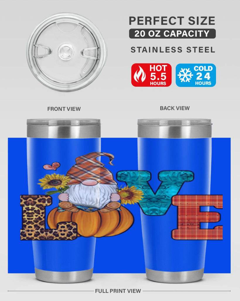 LOVEFallGnome 417#- fall- Tumbler