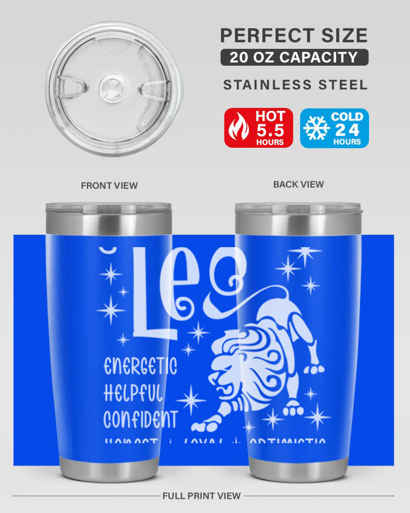 Leo 281#- zodiac- Tumbler