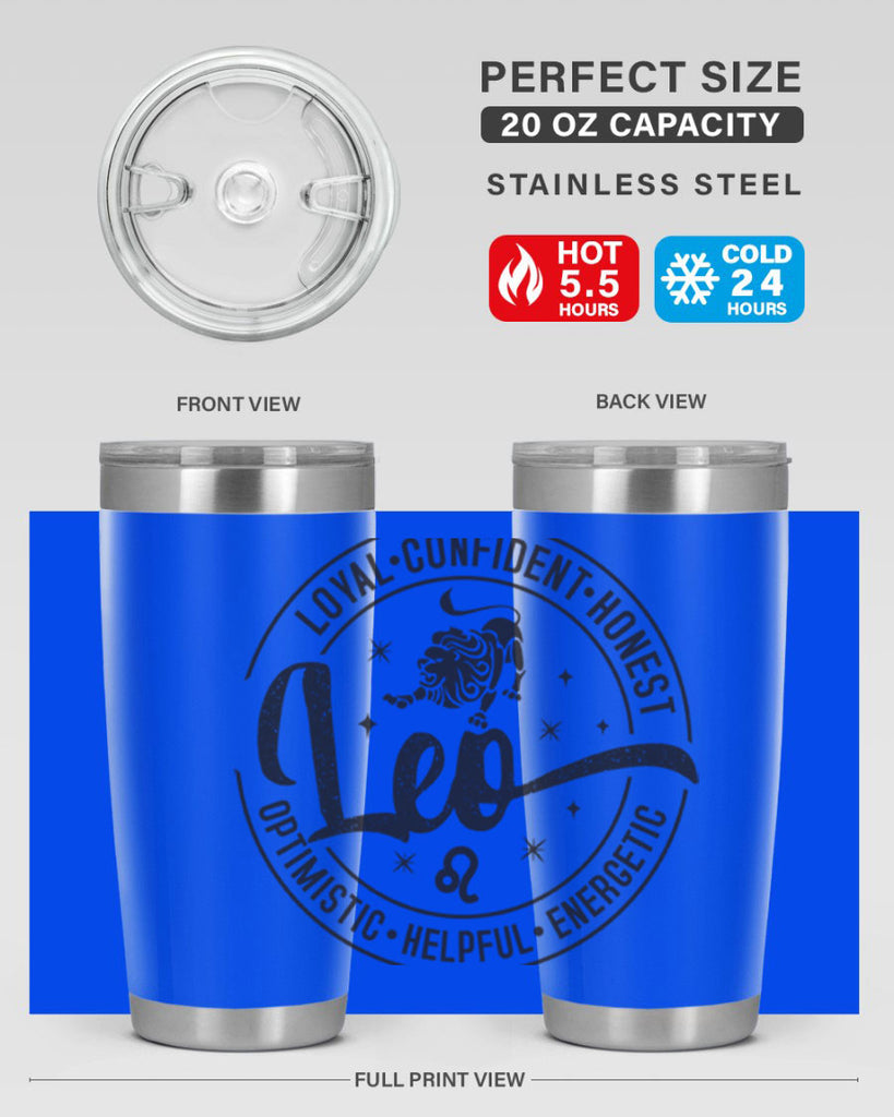 Leo 285#- zodiac- Tumbler