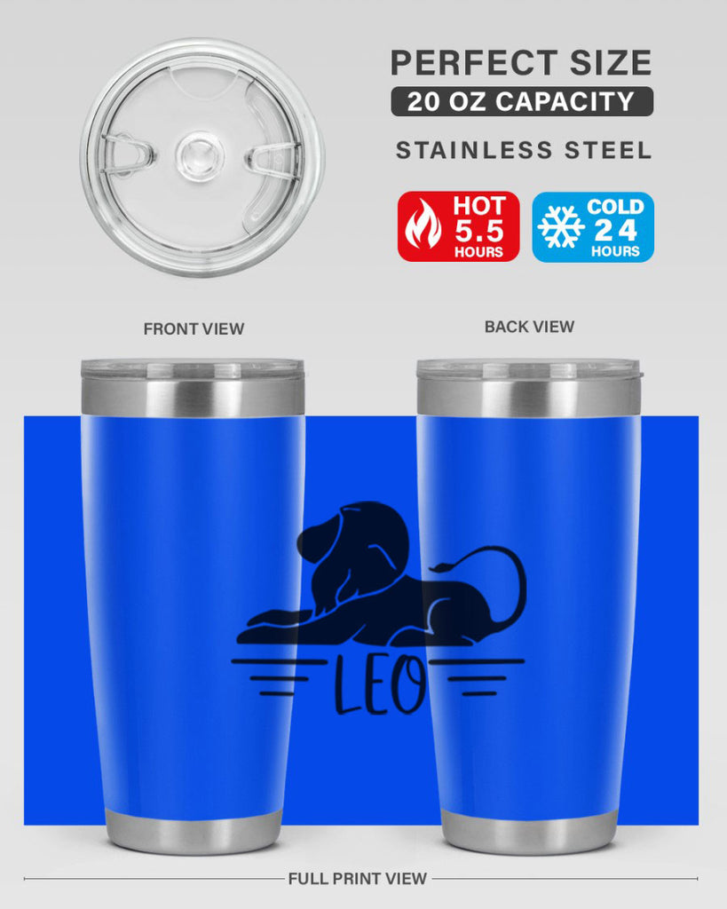 Leo 288#- zodiac- Tumbler