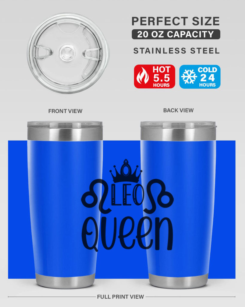 Leo queen 292#- zodiac- Tumbler