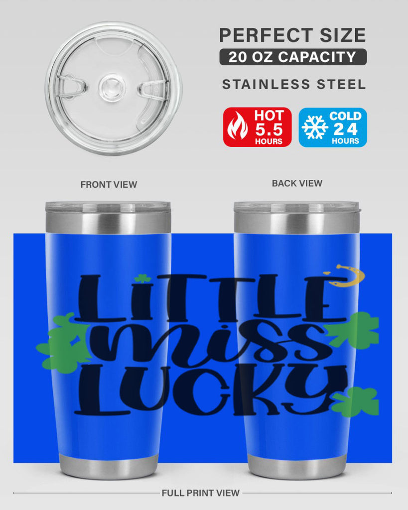 Little Miss Lucky Style 68#- St Patricks Day- Tumbler