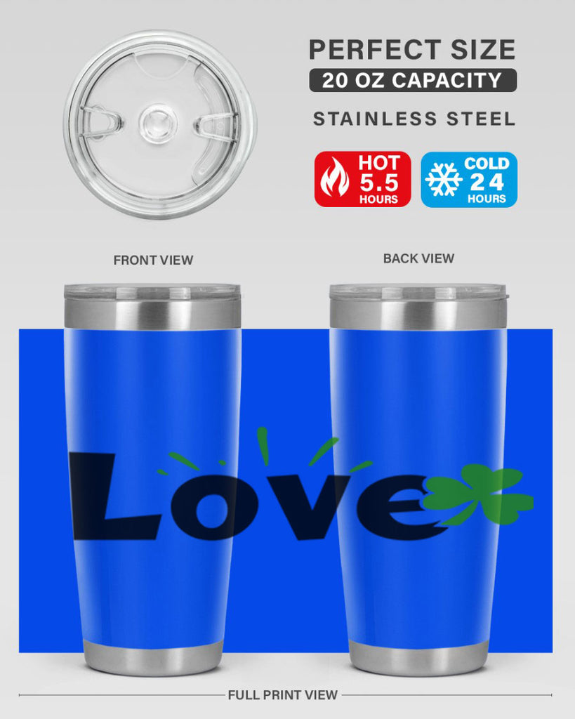 Love Style 152#- St Patricks Day- Tumbler