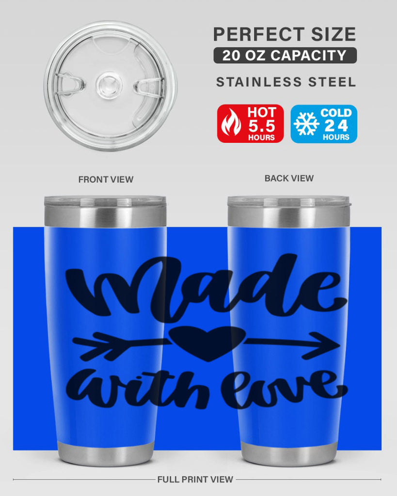 Made With Love Style 52#- baby- tumbler