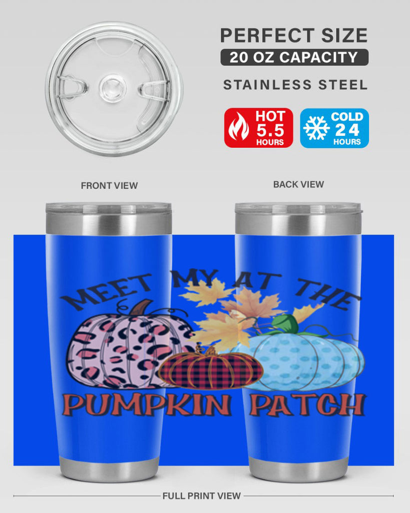 Meet My at the Pumpkin Patch 425#- fall- Tumbler