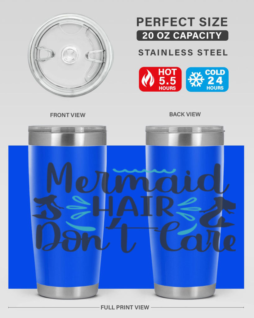 Mermaid Hair Don’t Care 359#- mermaid- Tumbler