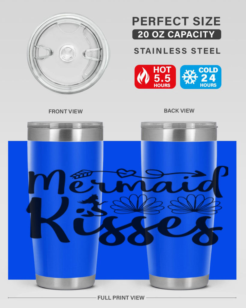 Mermaid Kisses design 427#- mermaid- Tumbler