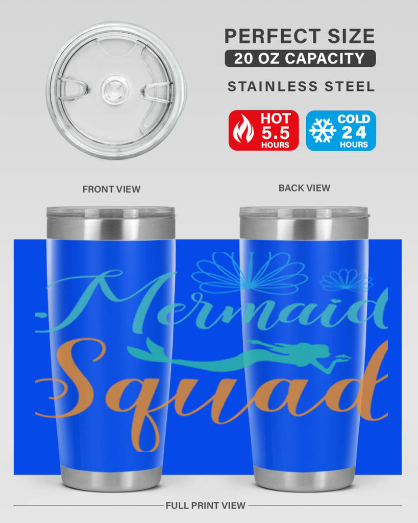 Mermaid Squad Design 449#- mermaid- Tumbler