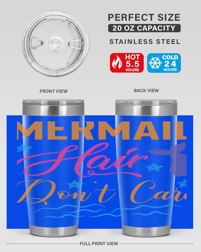 Mermaid hair dont care 414#- mermaid- Tumbler