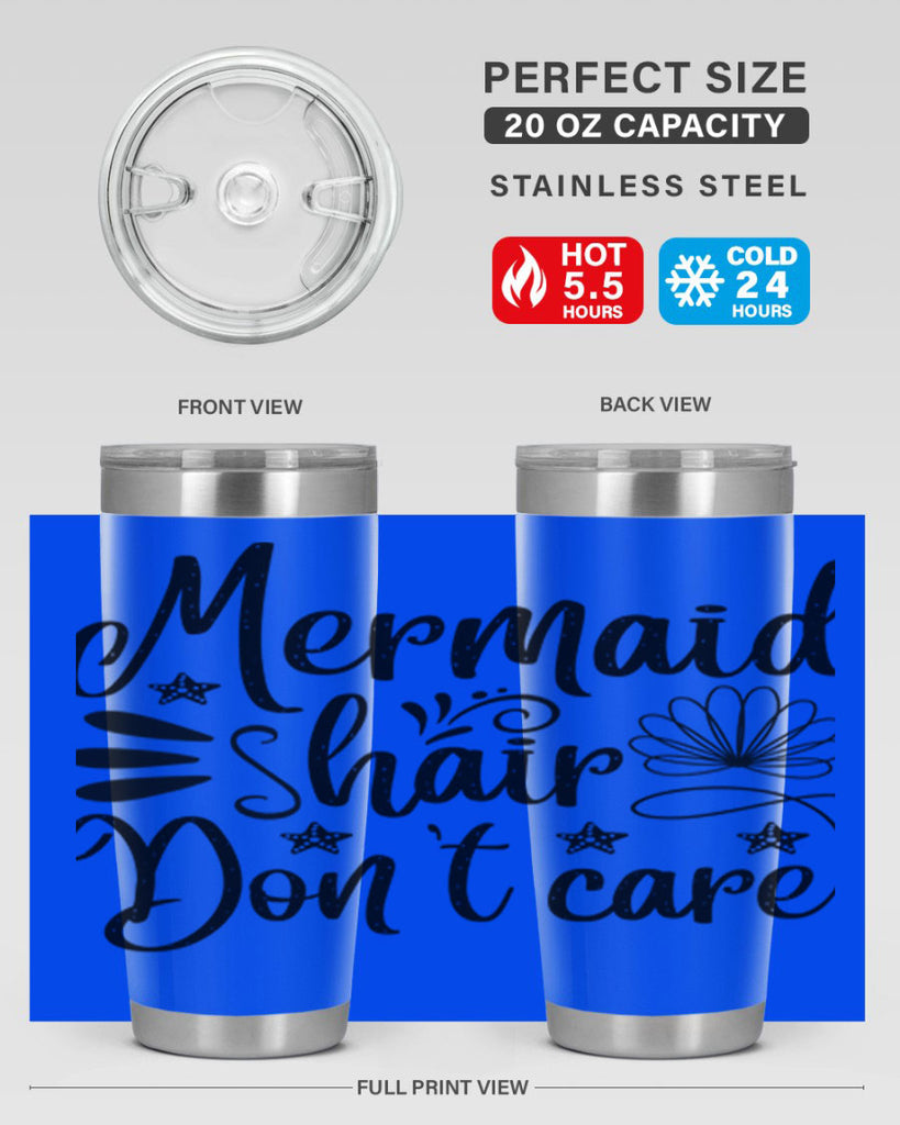 Mermaid hair dont care 415#- mermaid- Tumbler