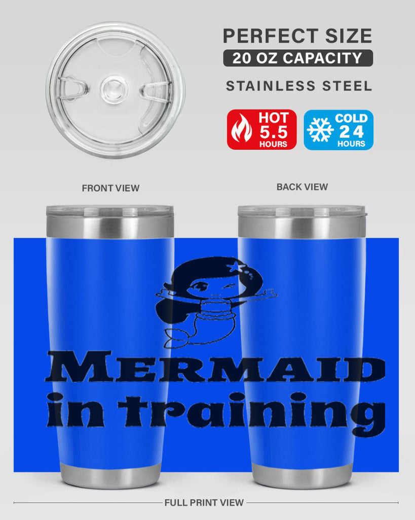 Mermaid in training 422#- mermaid- Tumbler