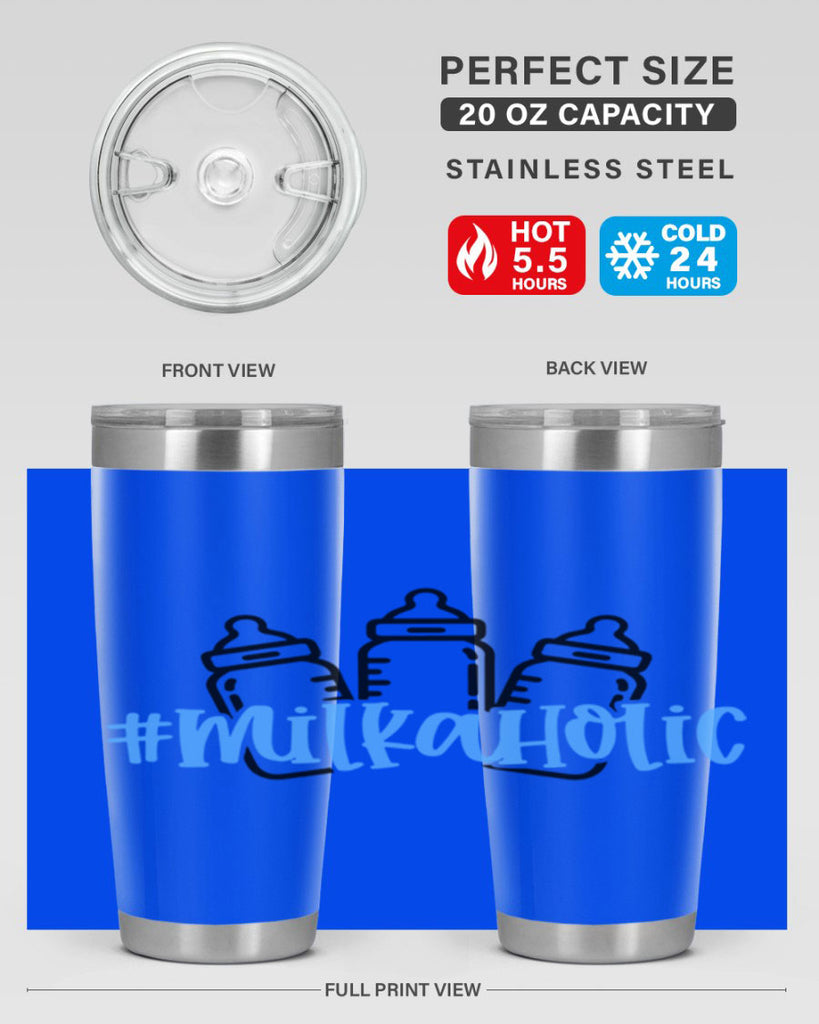 Milkaholic Style 46#- baby- tumbler