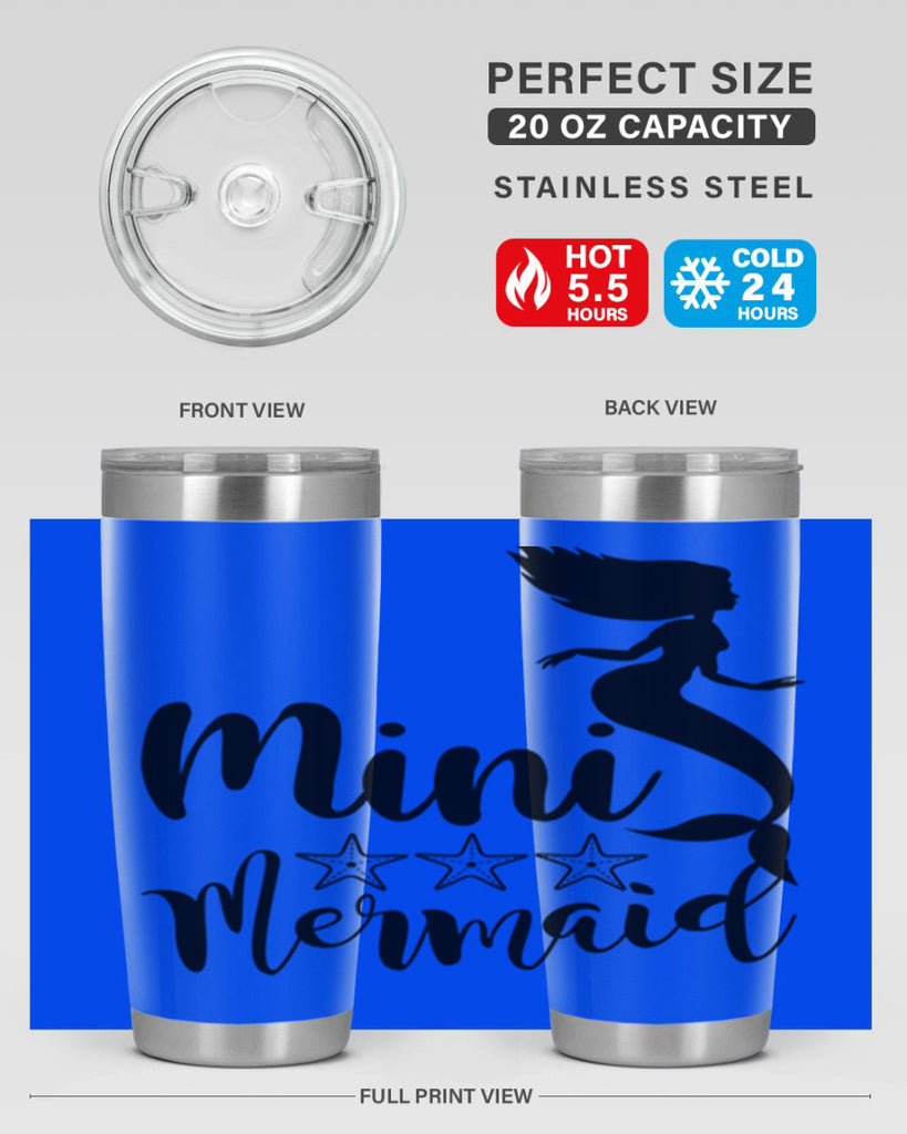 Mini mermaid 512#- mermaid- Tumbler