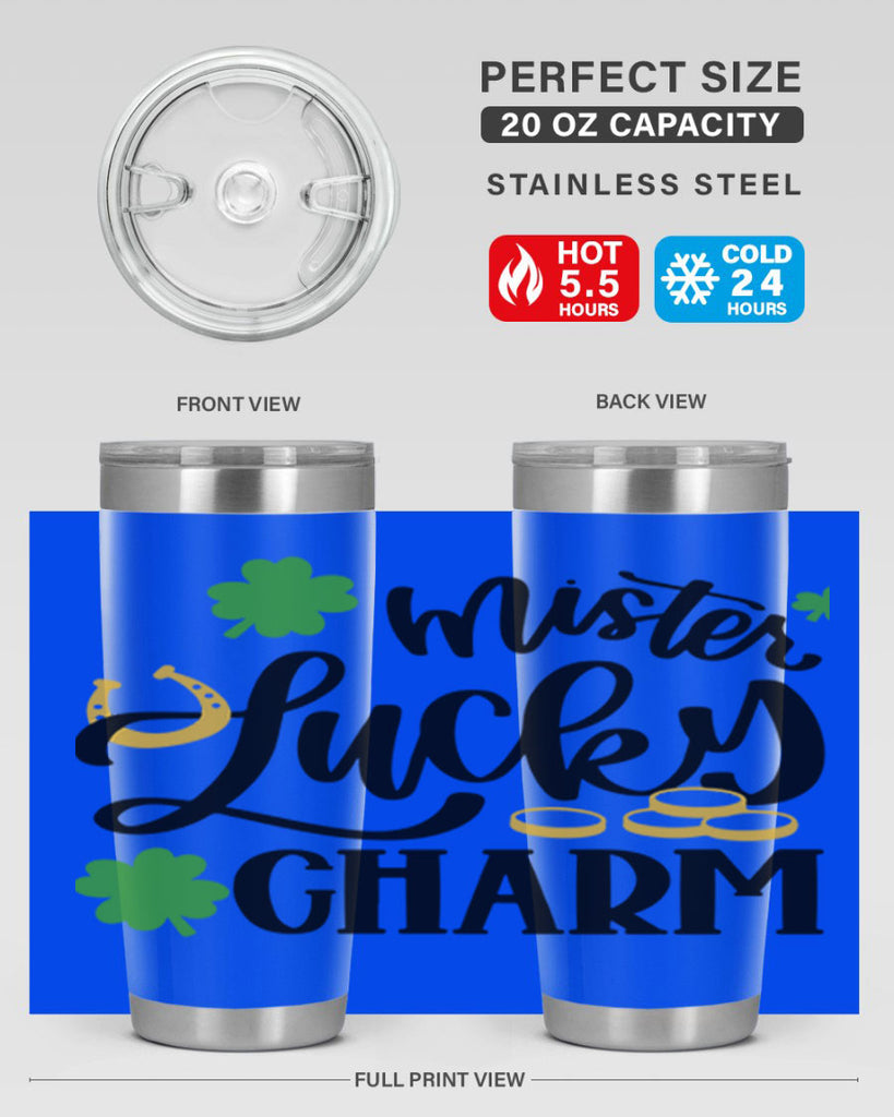 Mister Lucky Charm Style 46#- St Patricks Day- Tumbler