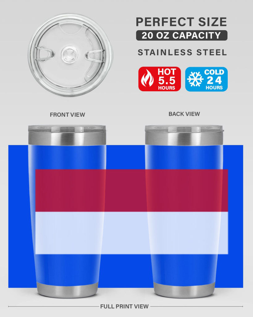 Monaco 84#- world flags- Tumbler