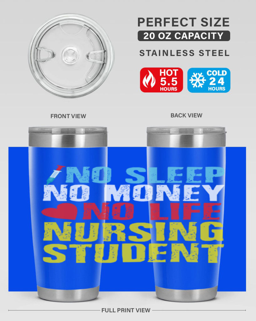 No Sleep Style 290#- nurse- tumbler