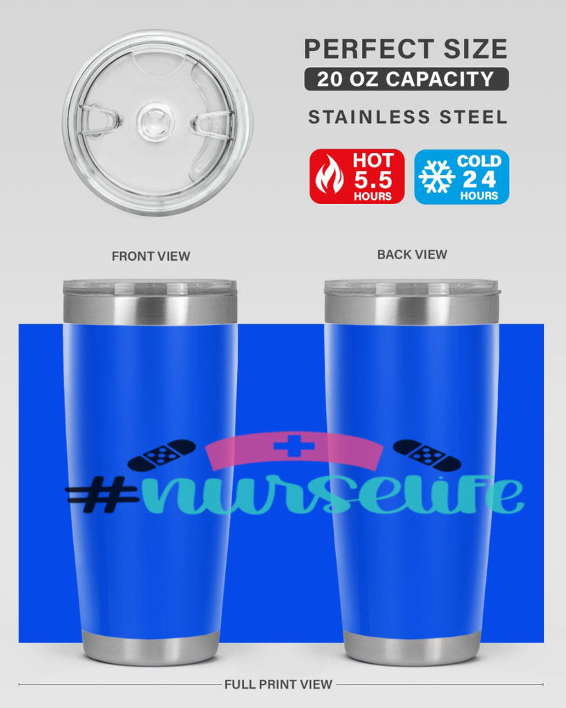 Nurse Life Style Style 107#- nurse- tumbler