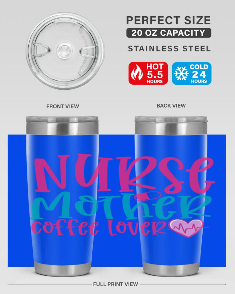 Nurse Mother Coffee Lover Style Style 99#- nurse- tumbler
