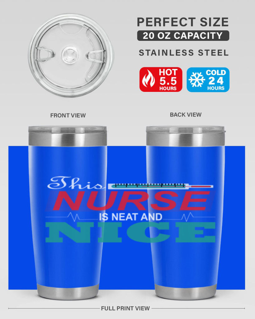 Nurse NiceTransperntPNG Style 403#- nurse- tumbler