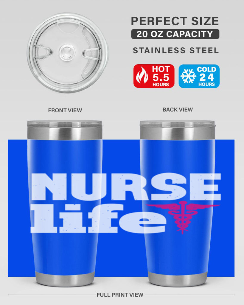 Nurse life Style 283#- nurse- tumbler