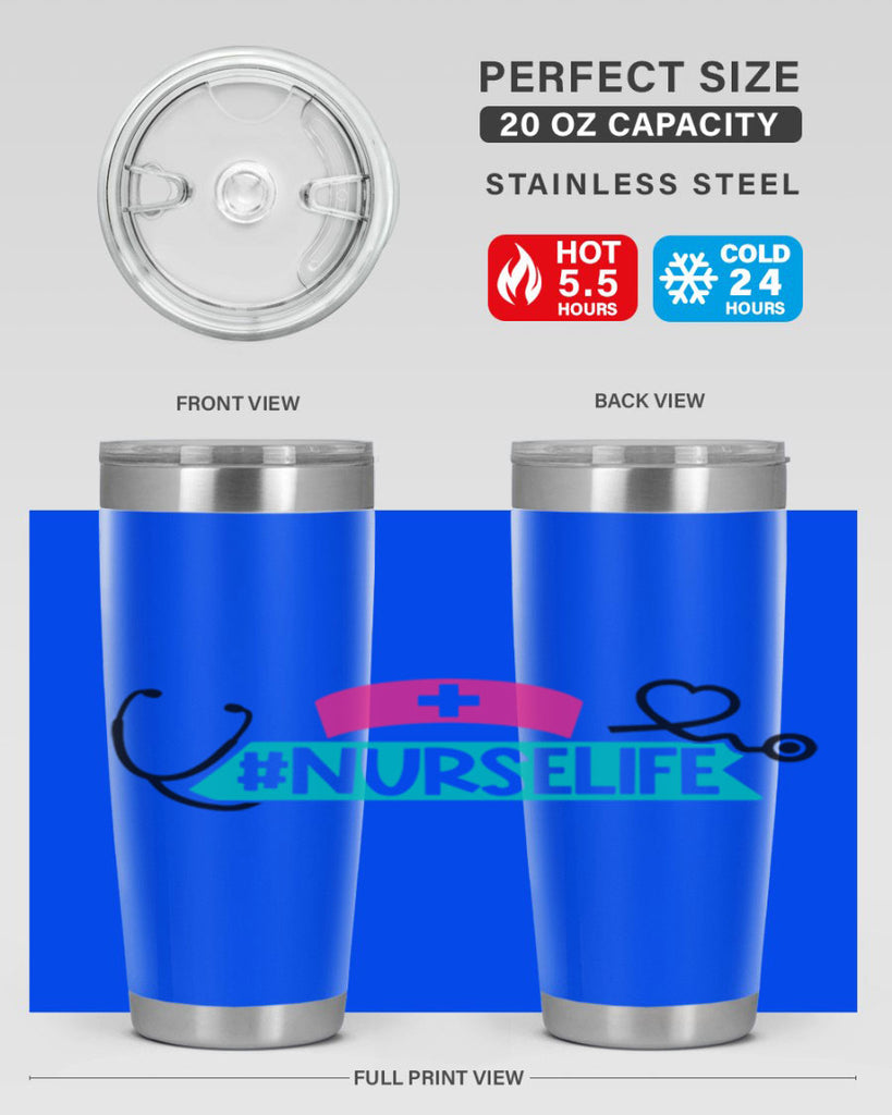 Nurselife Style Style 92#- nurse- tumbler