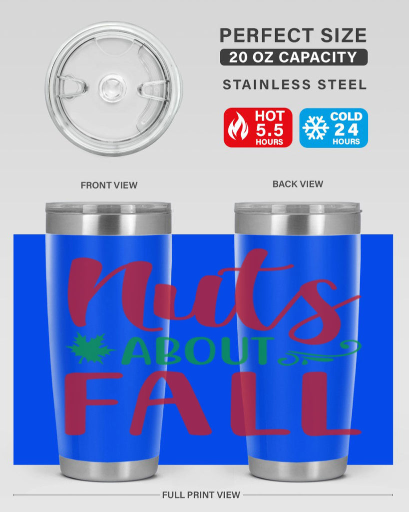 Nuts About Fall 443#- fall- Tumbler