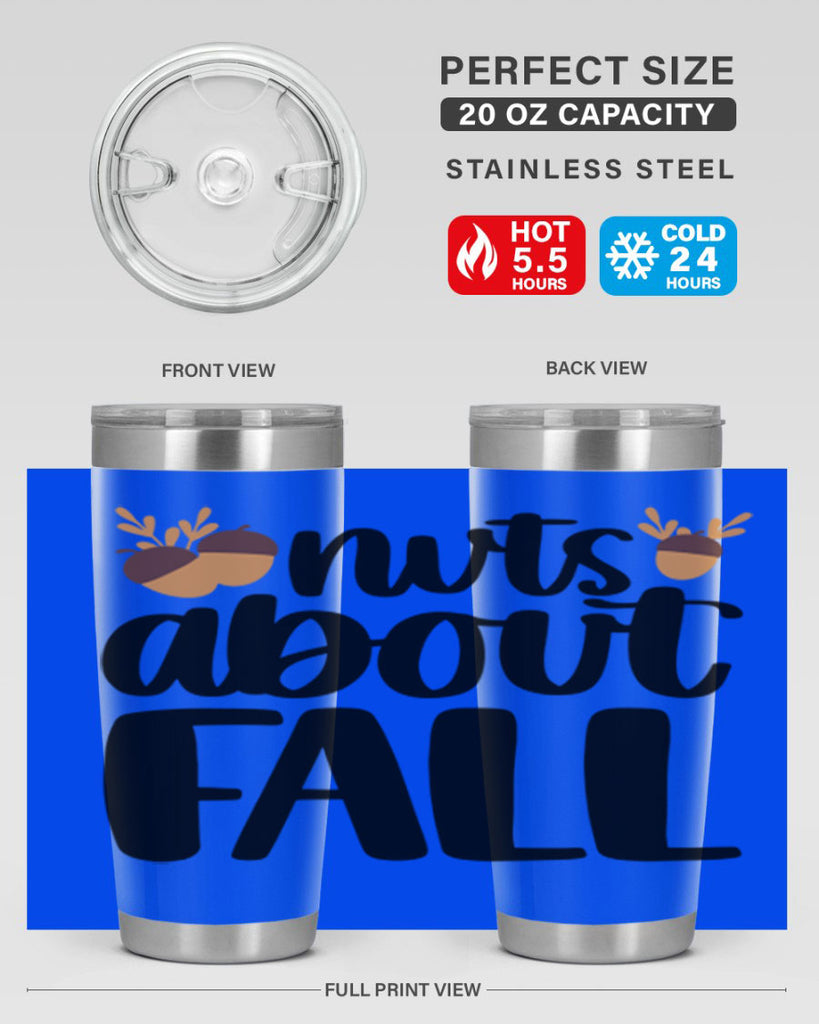 Nuts About Fall 503#- fall- Tumbler